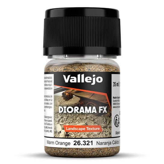 Vallejo Warm Orange 1-2mm