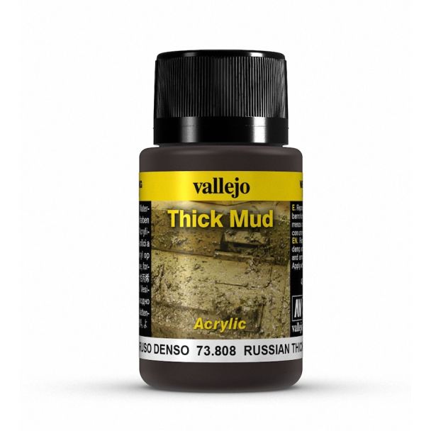 Vallejo Weathering Effects 40ml - Russian Thick Mud