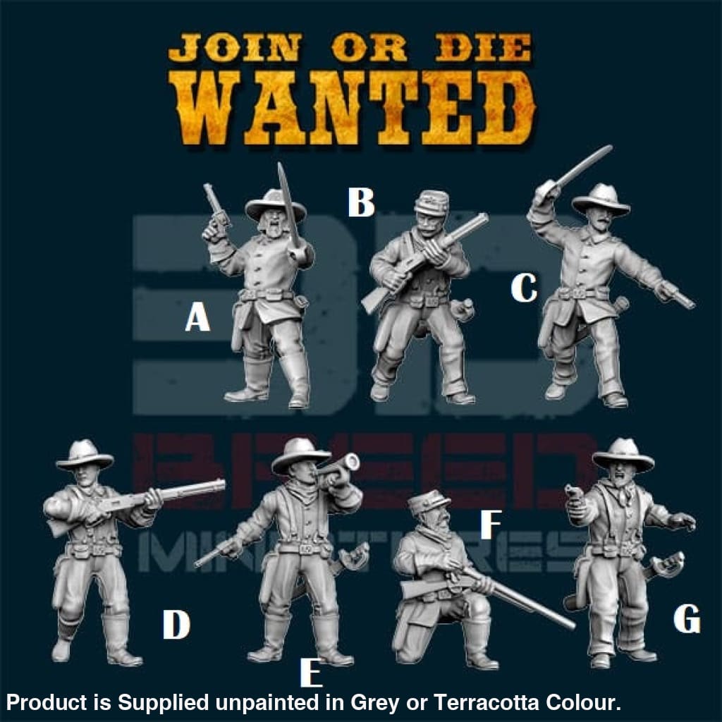 W001 7th Cavalry on Foot