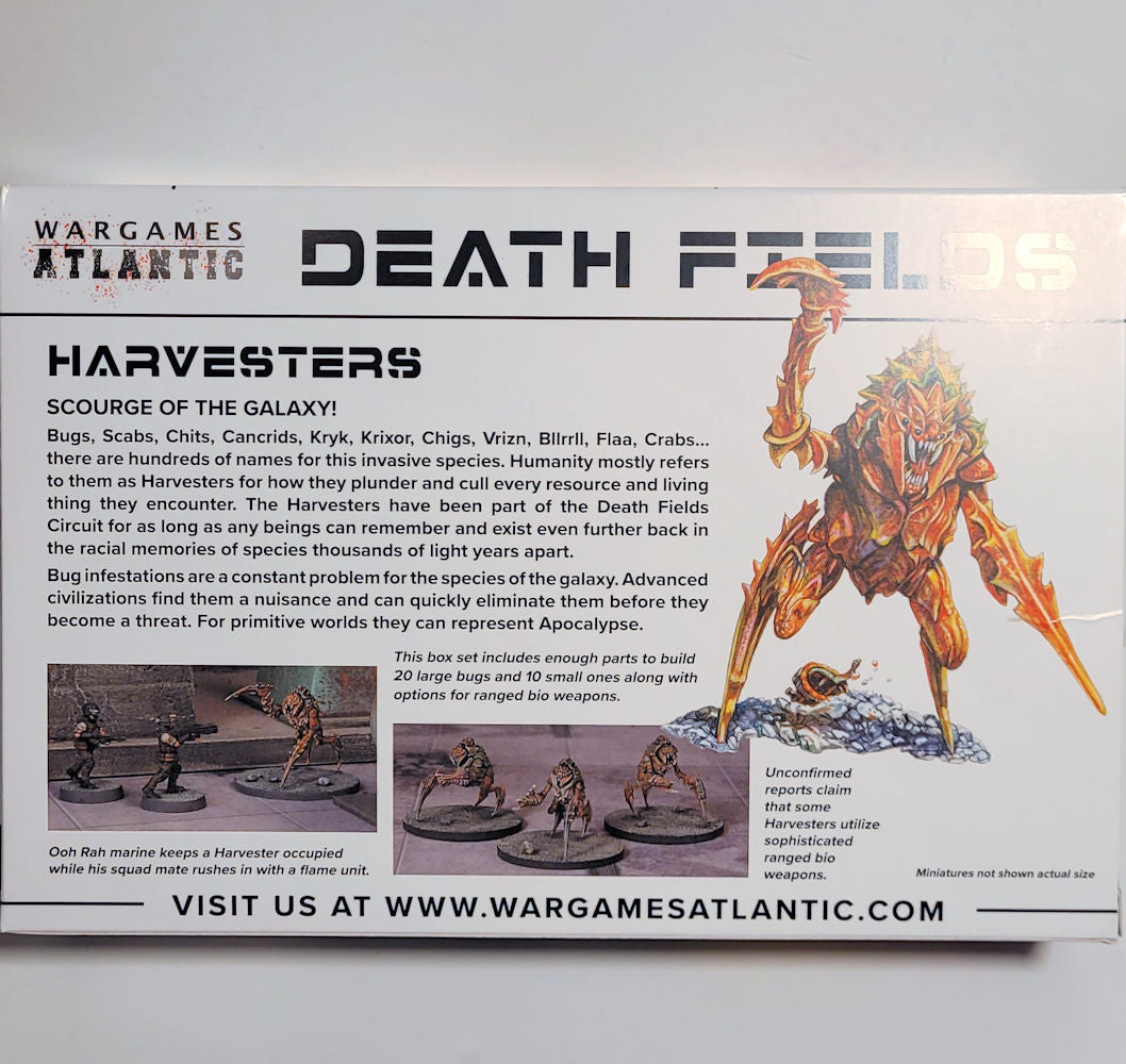Wargames Atlantic Harvesters 28mm SF Figures
