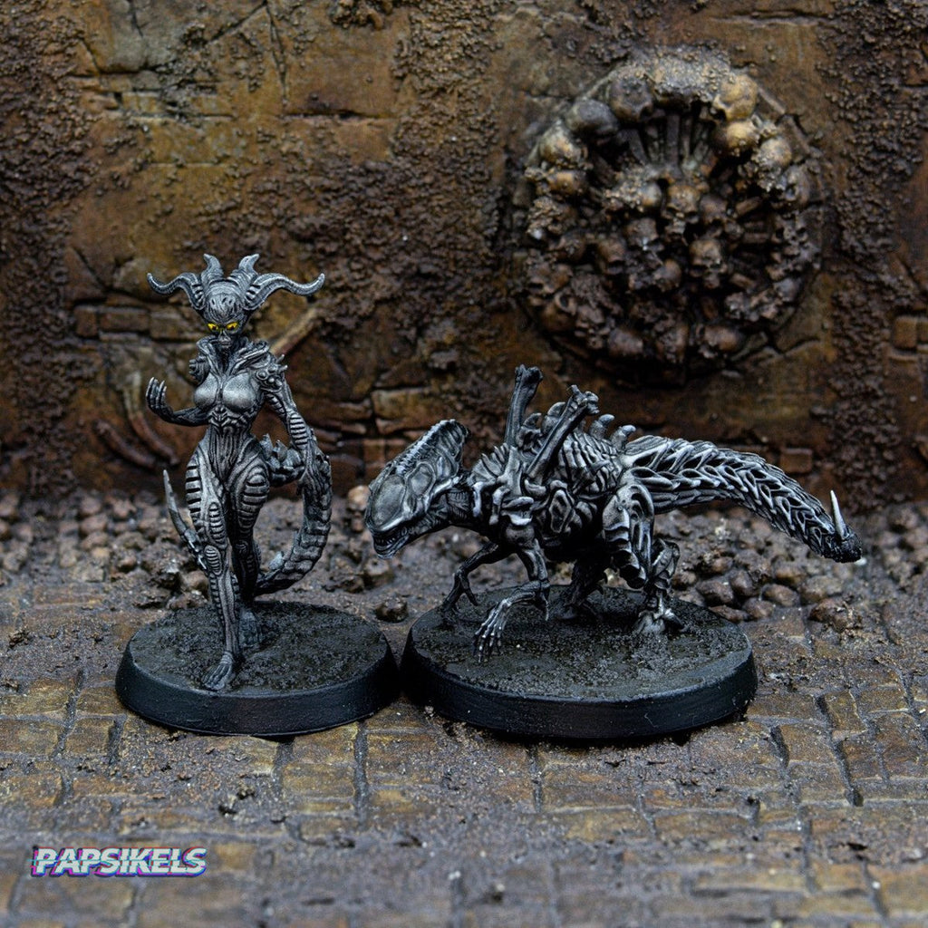Xeno Parasaurolop Alien Miniature