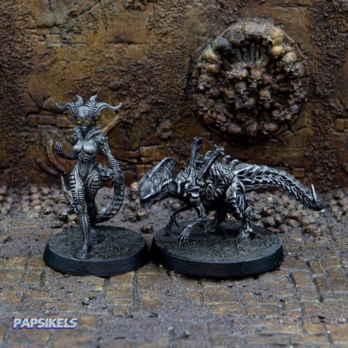 Xeno Parasaurolop Alien Miniature