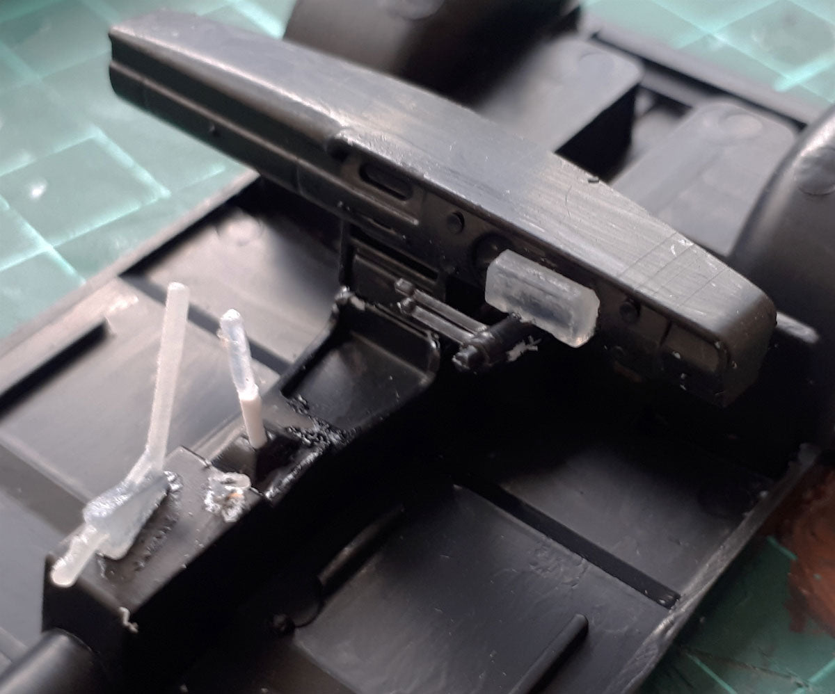 JDM interior parts, 1:32nd version, in an Arii 1971 Skyline