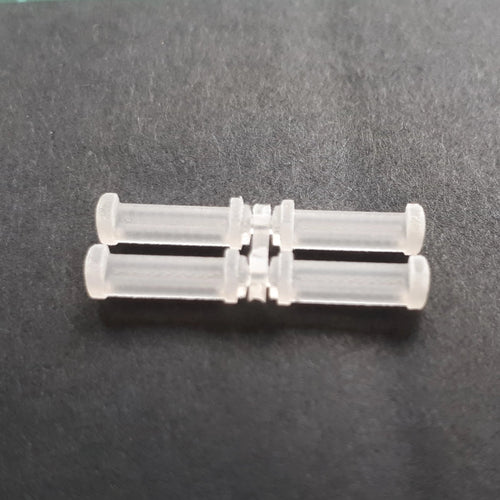 1:12th custom motorbike foot pegs "Half Cut" STL file