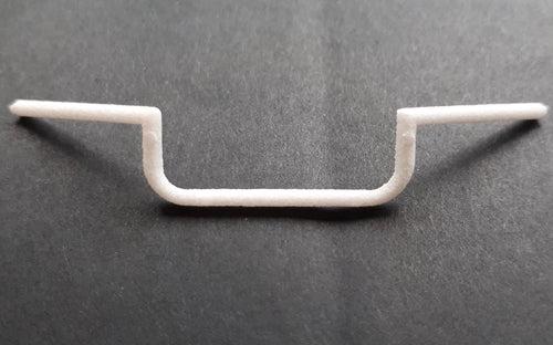 1:12 Clubman style motorcycle handlebars STL file