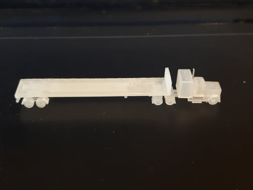 6mm (1:285) 48 foot flat bed trailer