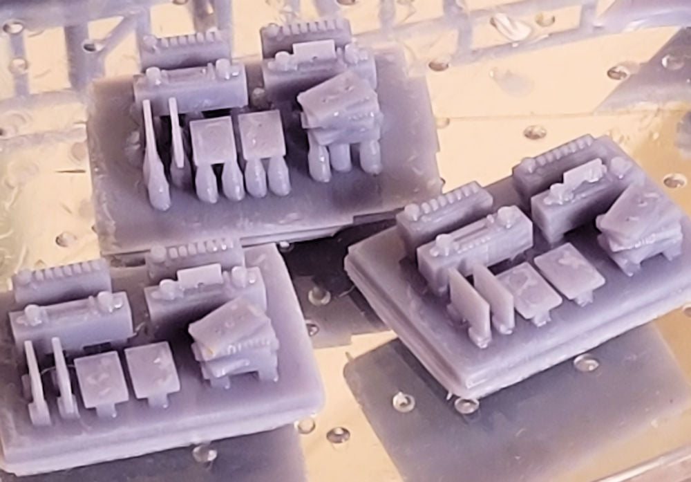 1:24 1980s style car stereos STL file
