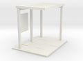 1:64 bus shelter with base STL File