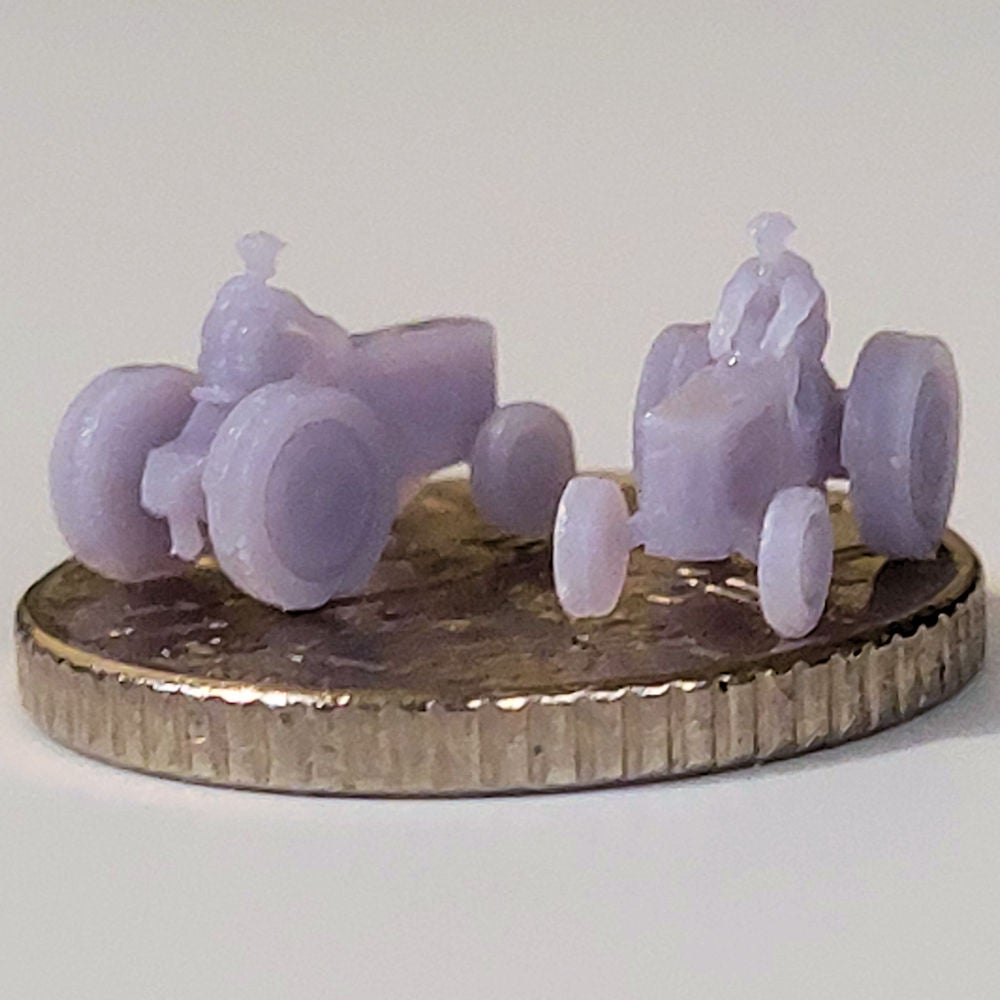 6mm (1:285) Vintage Tractor STL File