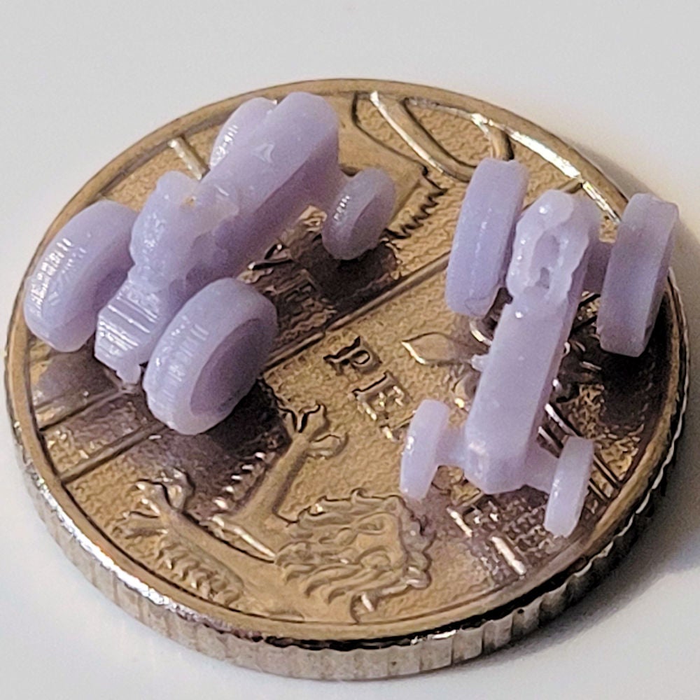 6mm (1:285) Vintage Tractor STL File