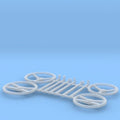 1:24 70s custom car interior parts STL file