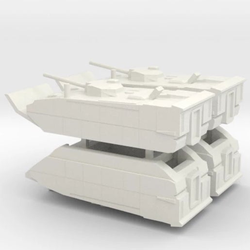 1:285 (6mm) Expeditionary Fighting Vehicle STL File