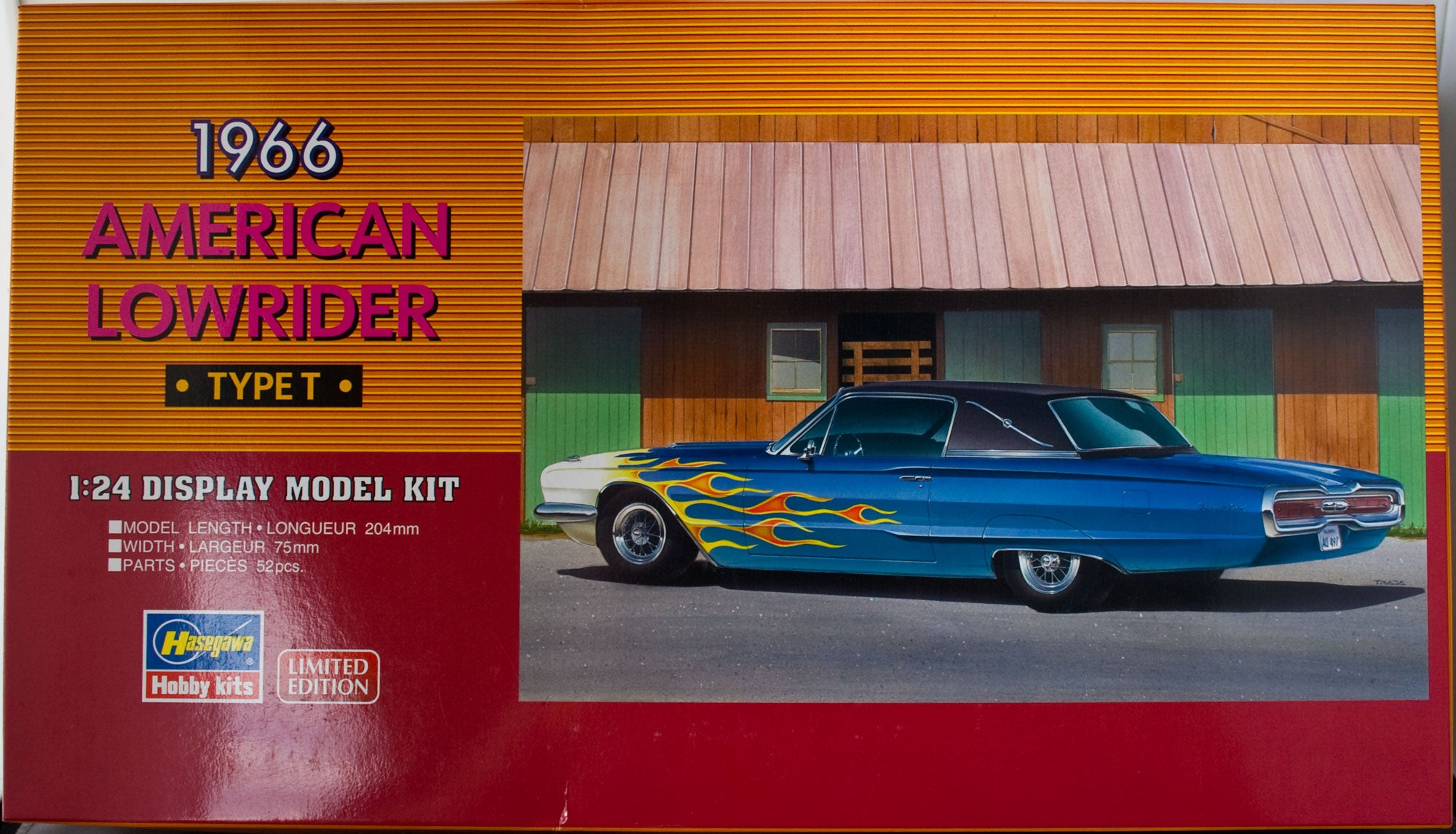Hasegawa 1:24 1966 American Lowrider with detailing parts