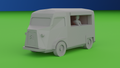 6mm (1:285) Type H Food Van STL File