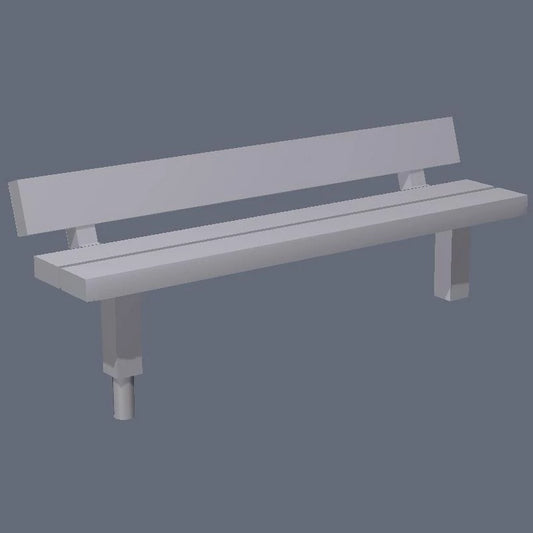 1:76th park benches