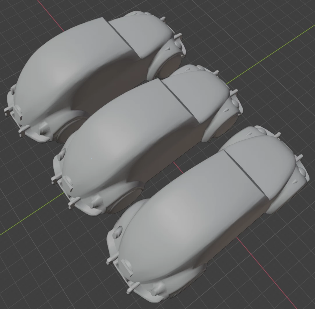 6mm (1:285) Beetles