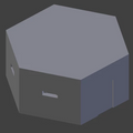 1:150 (N Gauge/10mm) British Type 22 pillbox